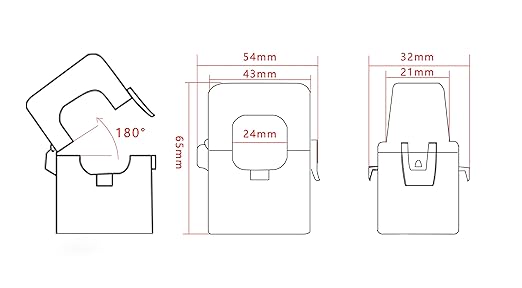 100 Amp (0-5A) Current Transformer (CT)